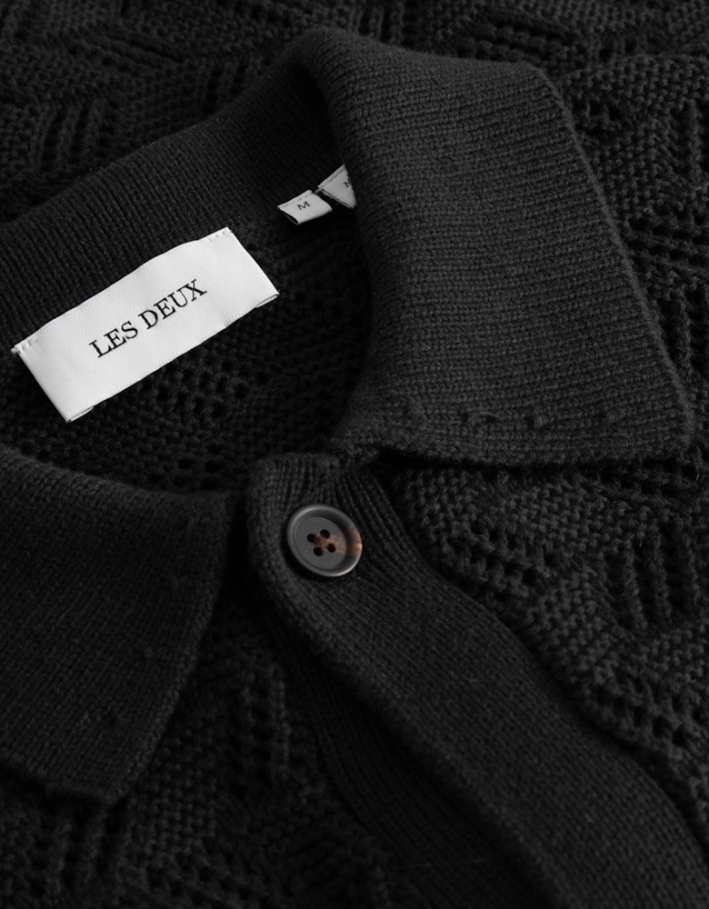 Eloi Knit Shirt - Black