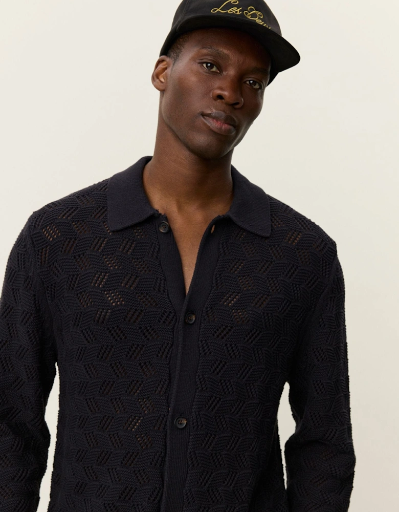 Eloi Knit Shirt - Black