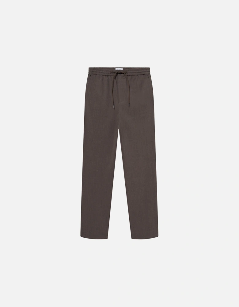 Como Tapered Light Twill Pants - Mountain Grey Brown
