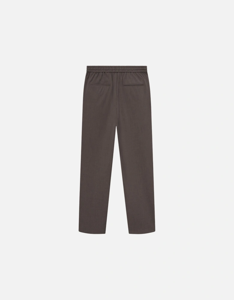 Como Tapered Light Twill Pants - Mountain Grey Brown