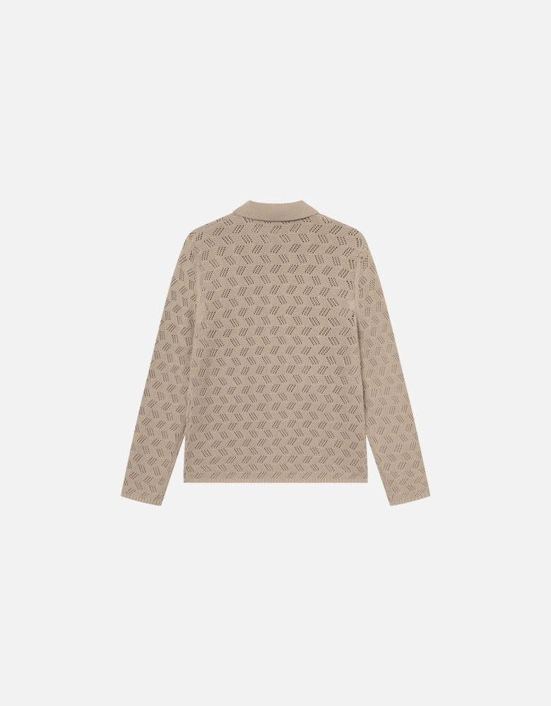 Eloi Knit Shirt - Dark Sand