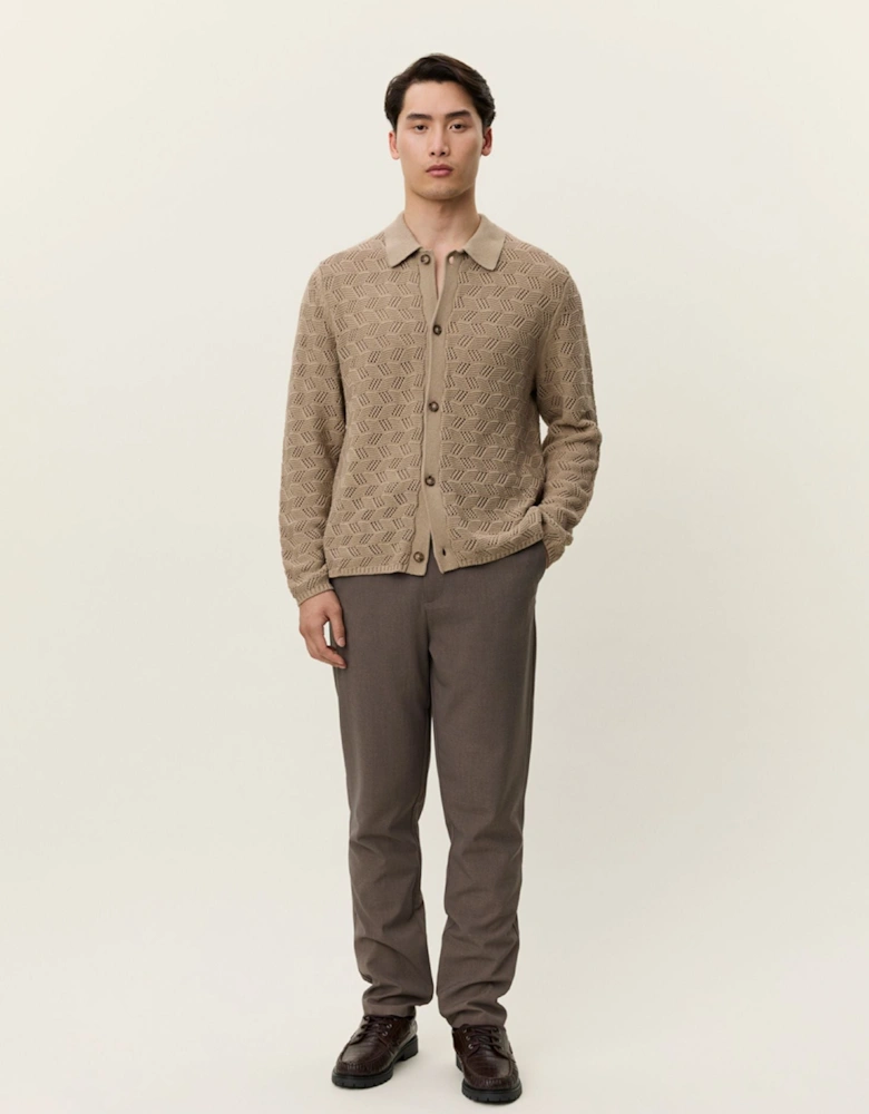 Eloi Knit Shirt - Dark Sand