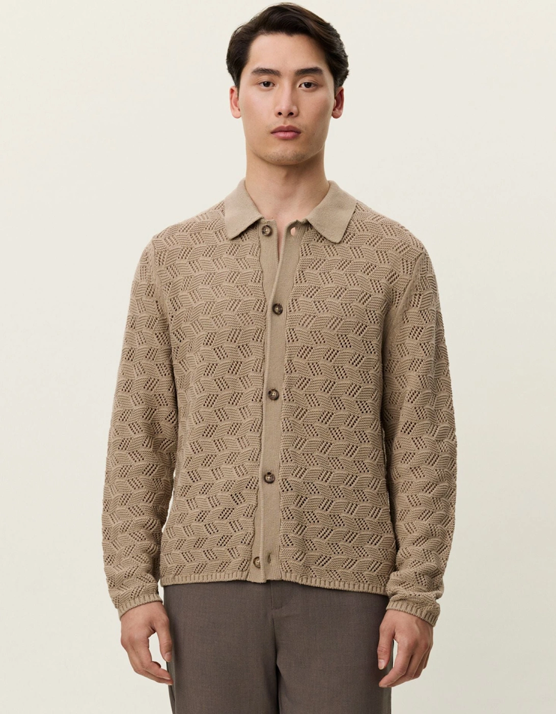 Eloi Knit Shirt - Dark Sand
