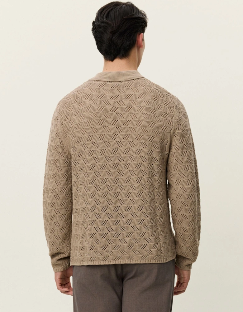 Eloi Knit Shirt - Dark Sand