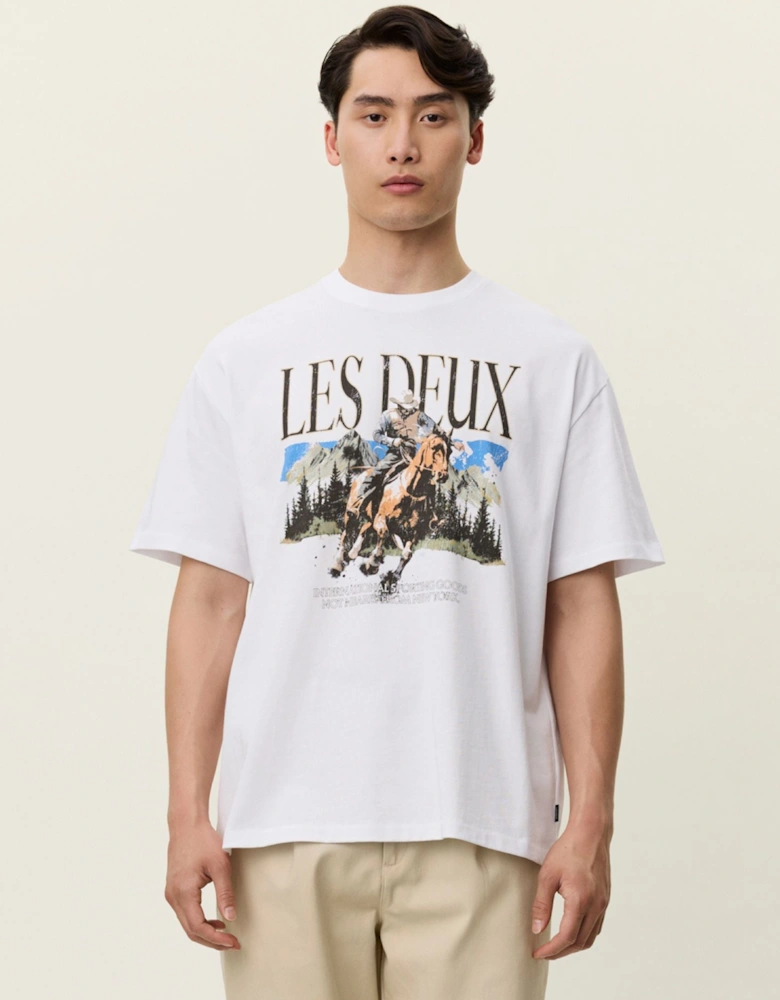 Cole Cowboy T-shirt - White