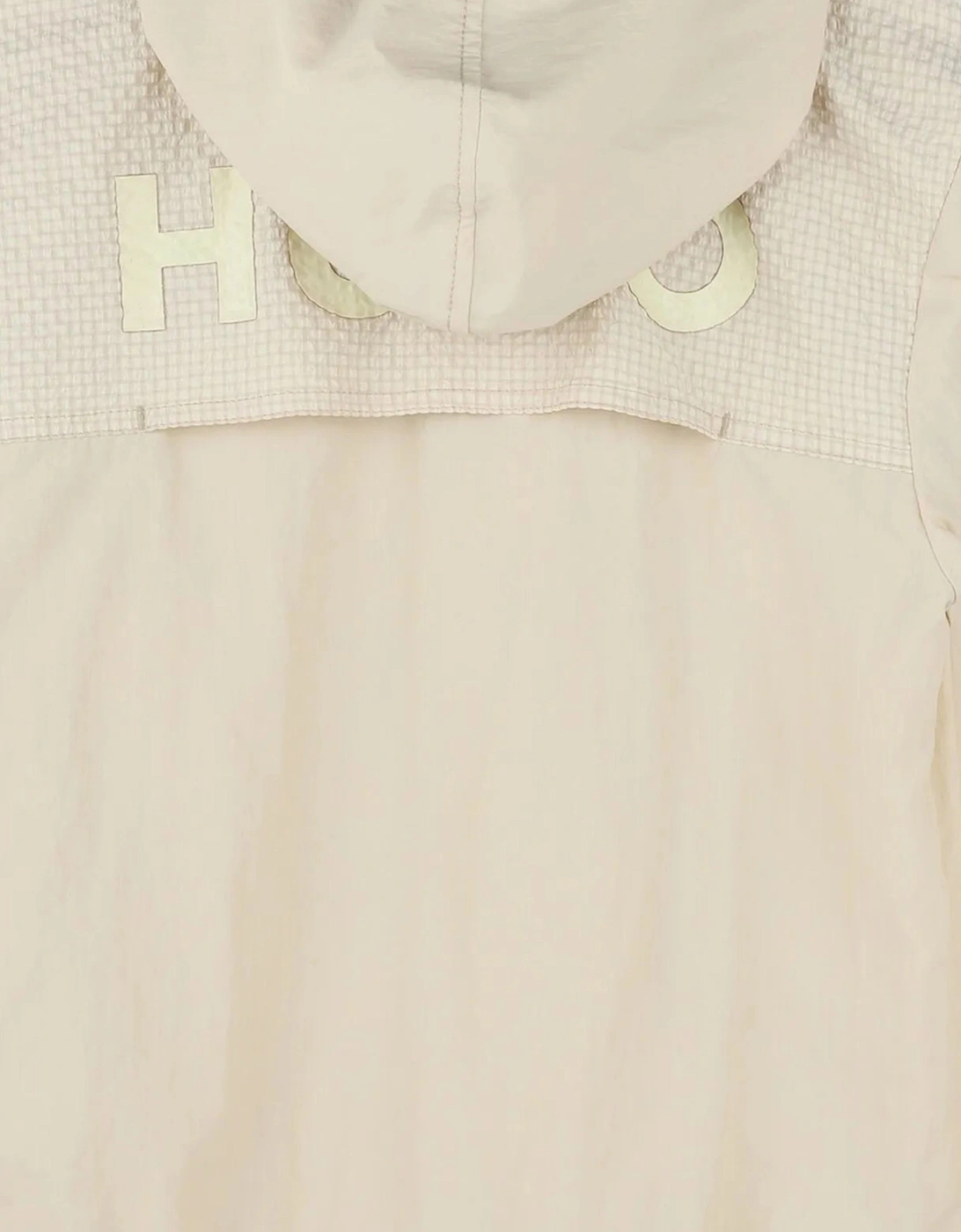 Boys Hooded Windbreaker in Beige