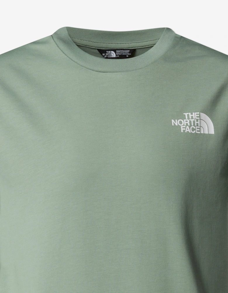 Kids Simple Dome T-Shirt in Green