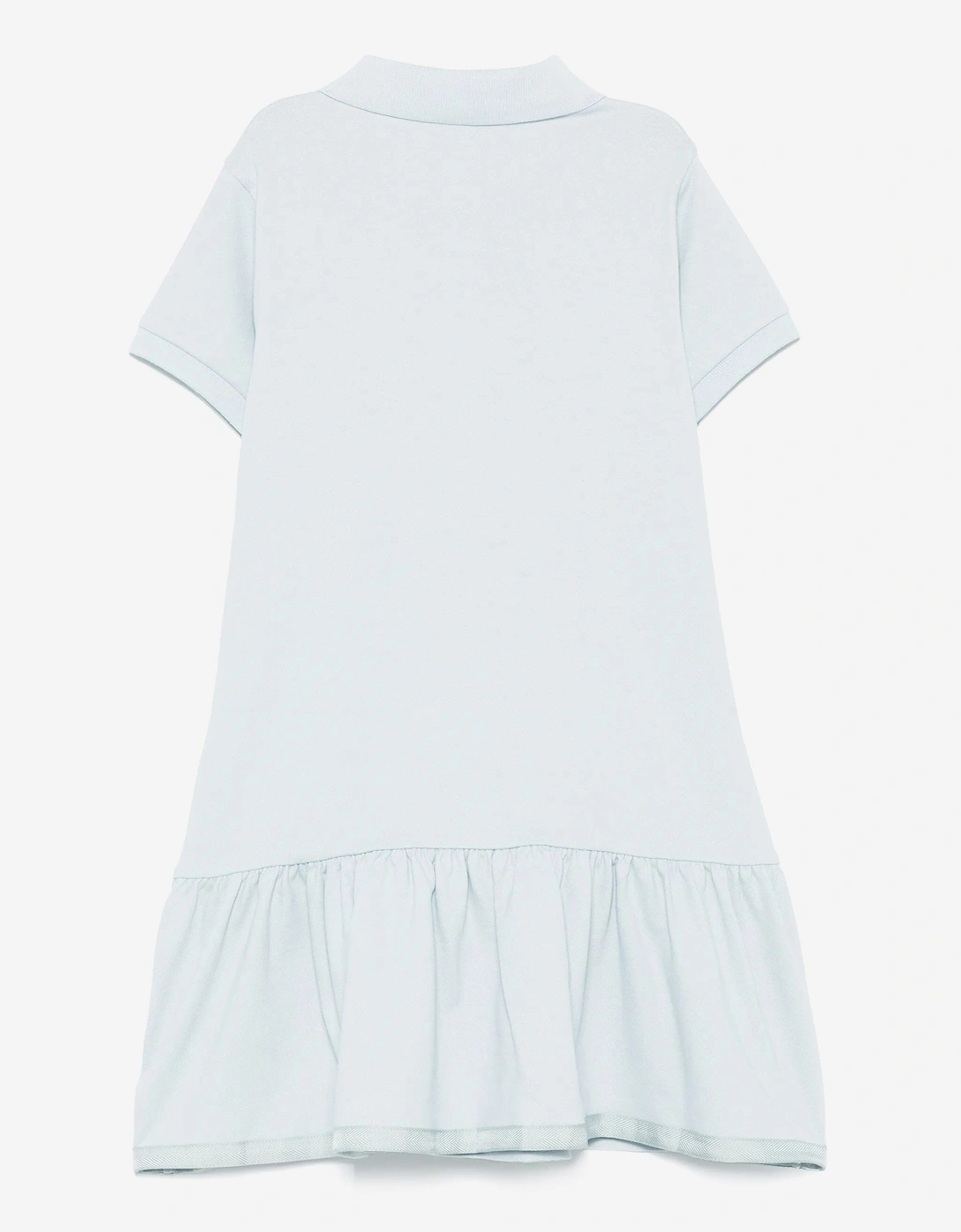 Girls Logo Polo Dress in Blue