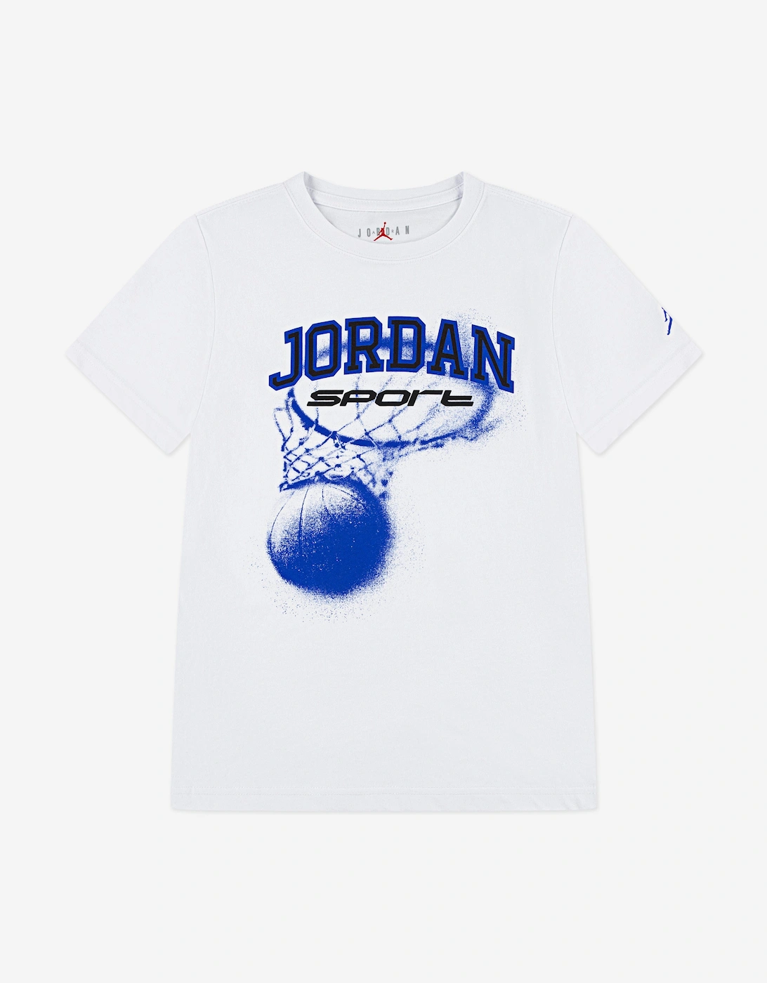 Boys MJ Sport Hoop DF T-Shirt in White, 5 of 4