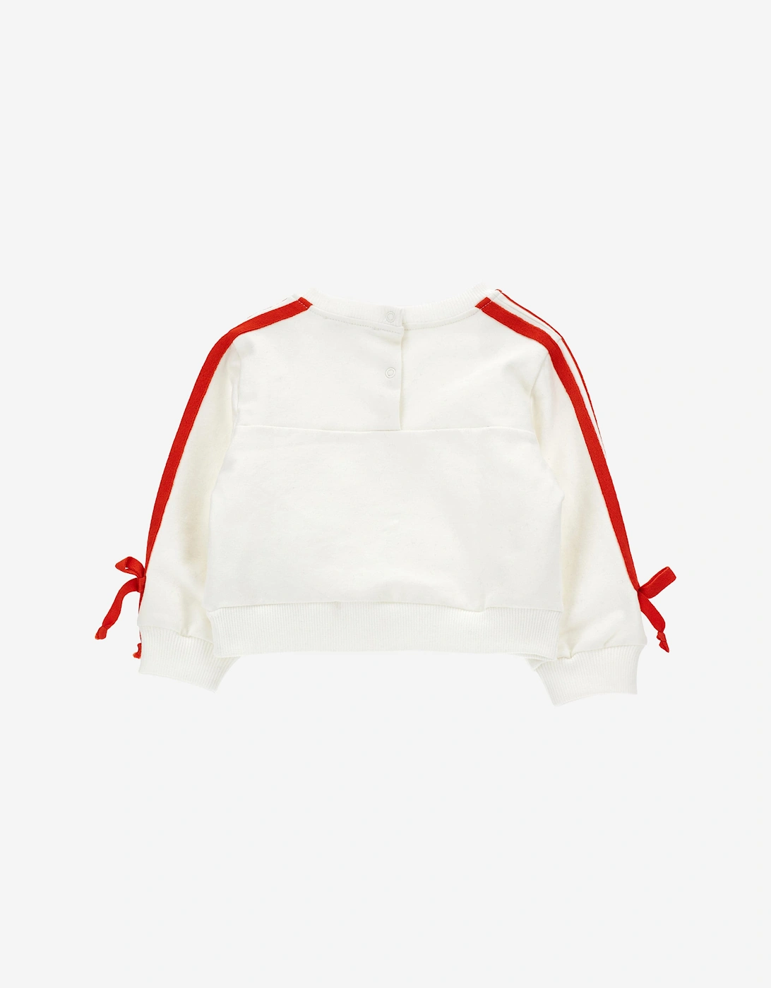 Baby Girls Minnie Mouse Sweatshirt in Ivory
