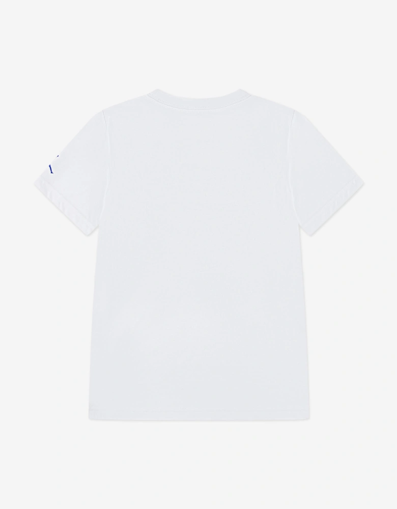 Boys MJ Sport Hoop DF T-Shirt in White