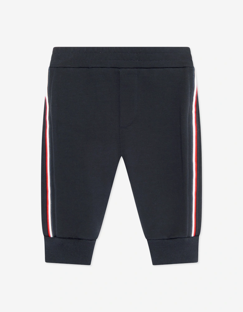 Enfant Baby Boys Tricolour Joggers in Navy