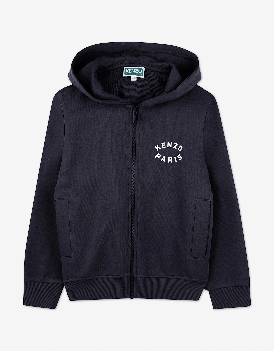 Boys Tiger Zip Up Top in Navy, 5 of 4