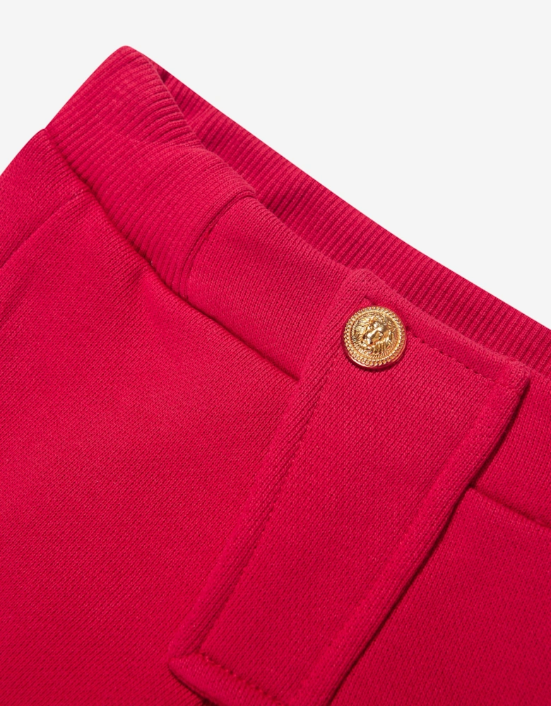 Baby Boys Logo Joggers in Red