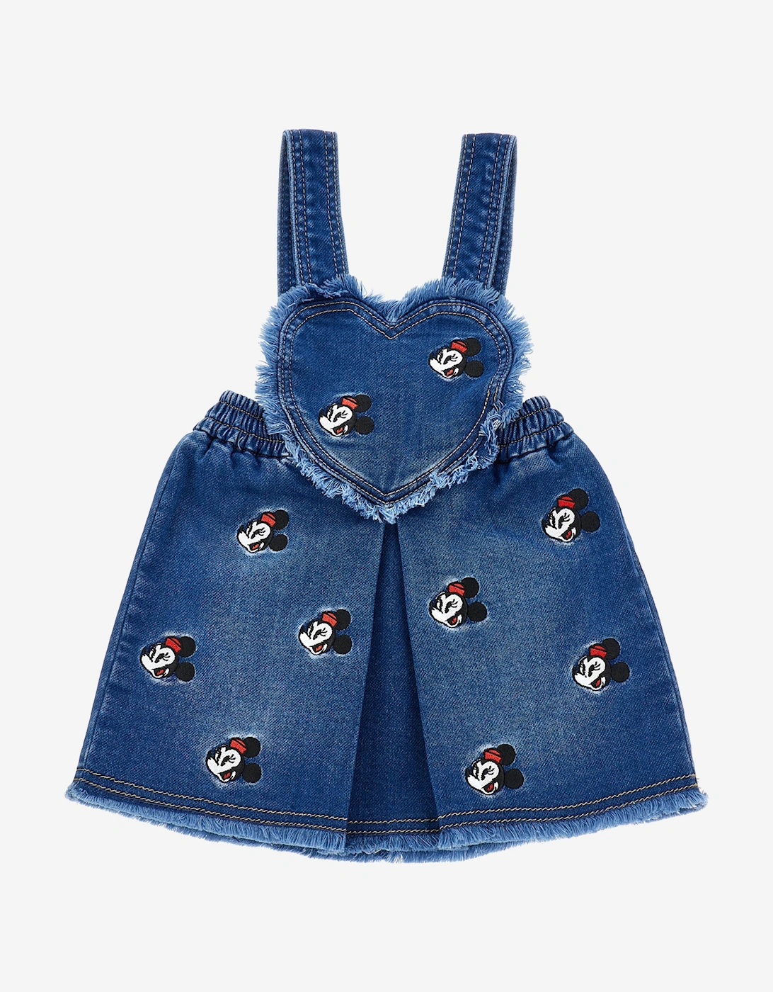 Baby Girls Minnie Mouse Denim Skirt in Blue, 5 of 4