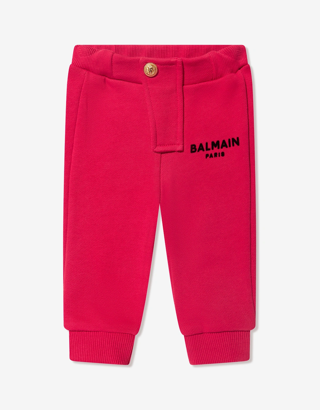 Baby Boys Logo Joggers in Red, 5 of 4