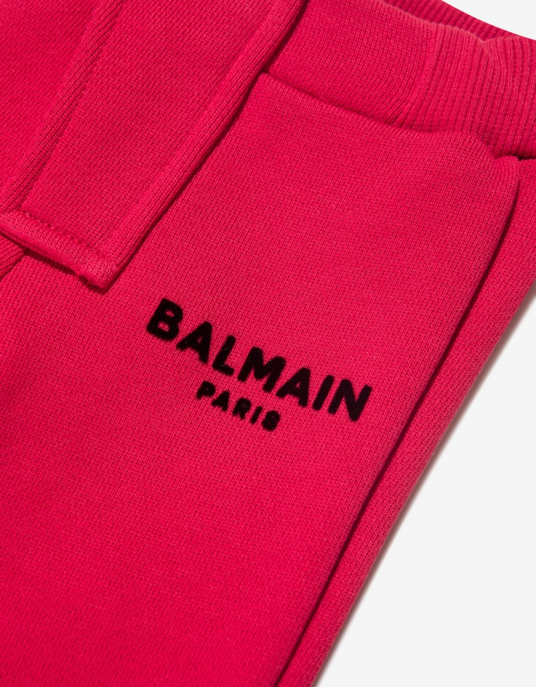 Baby Boys Logo Joggers in Red