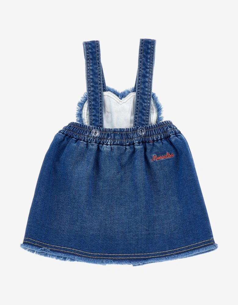 Baby Girls Minnie Mouse Denim Skirt in Blue