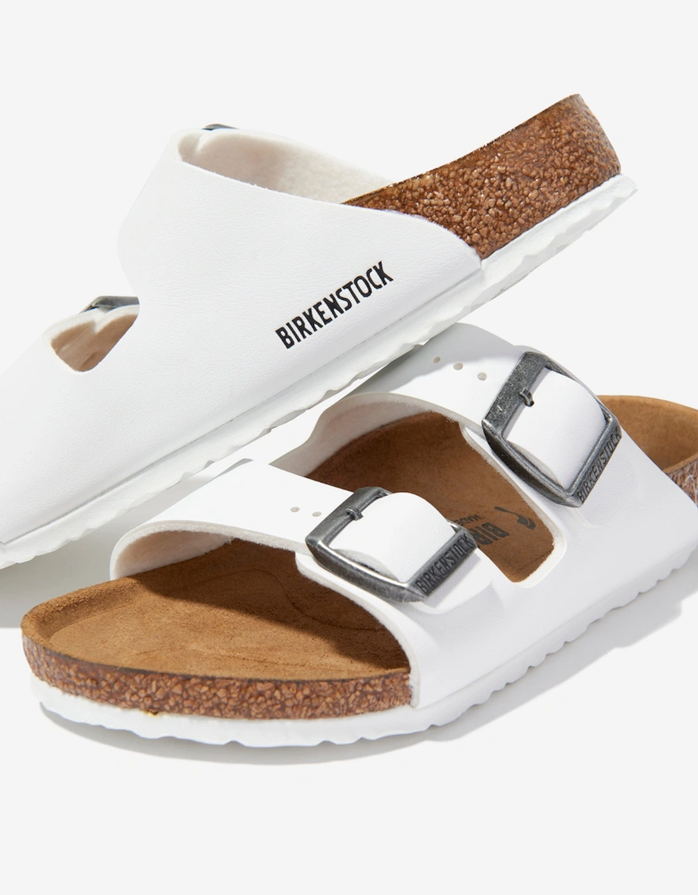 BIRKENSTOCK Kids Arizona Sandals in White
