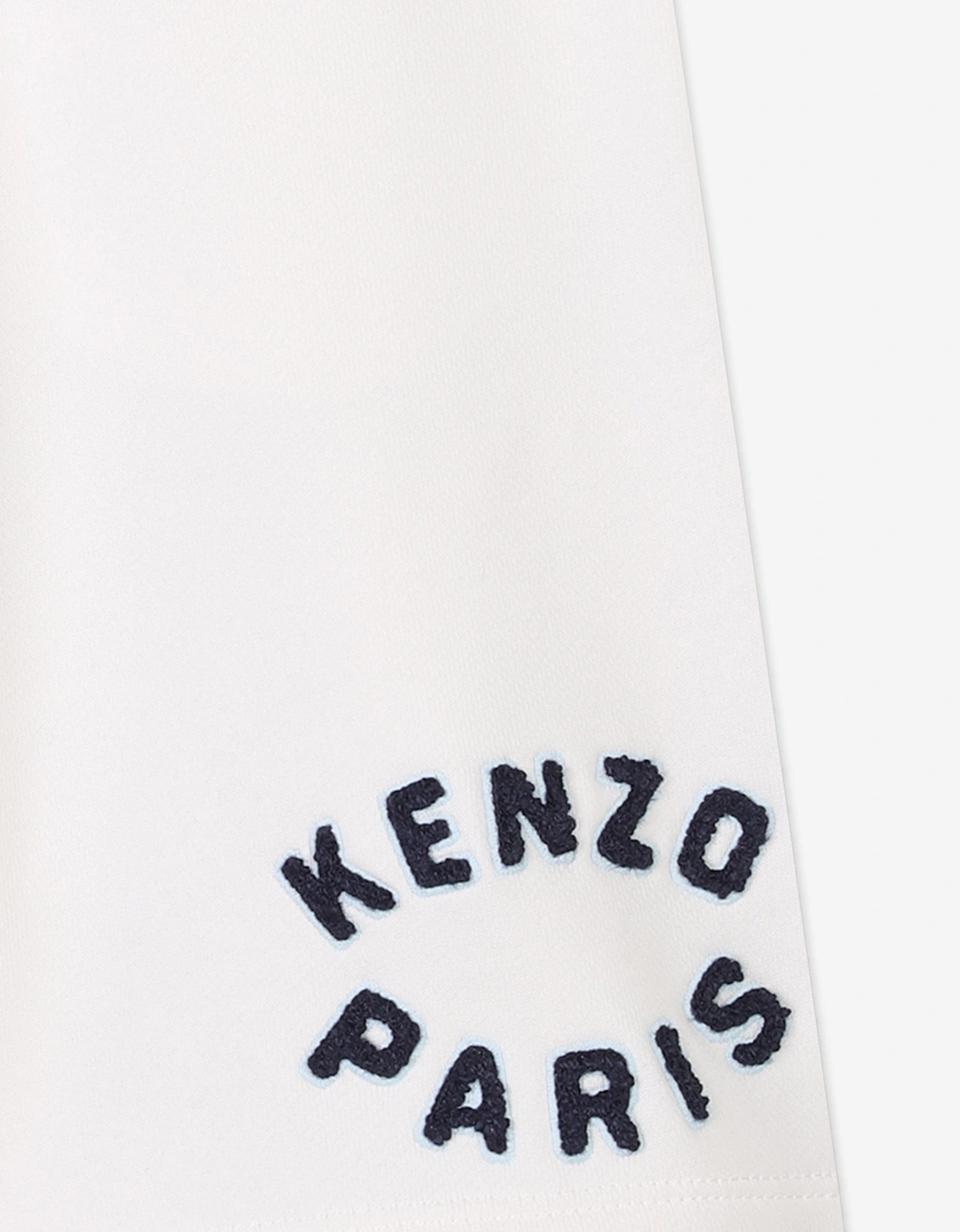Kids Logo Bermuda Shorts in Ivory