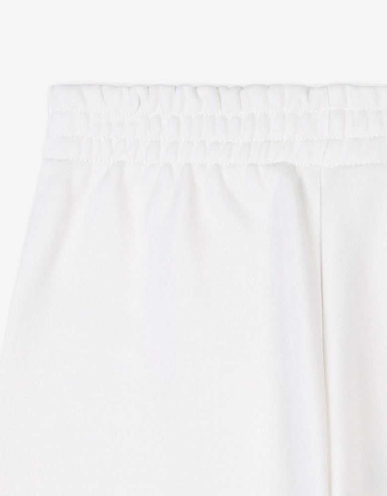 Kids Logo Bermuda Shorts in Ivory