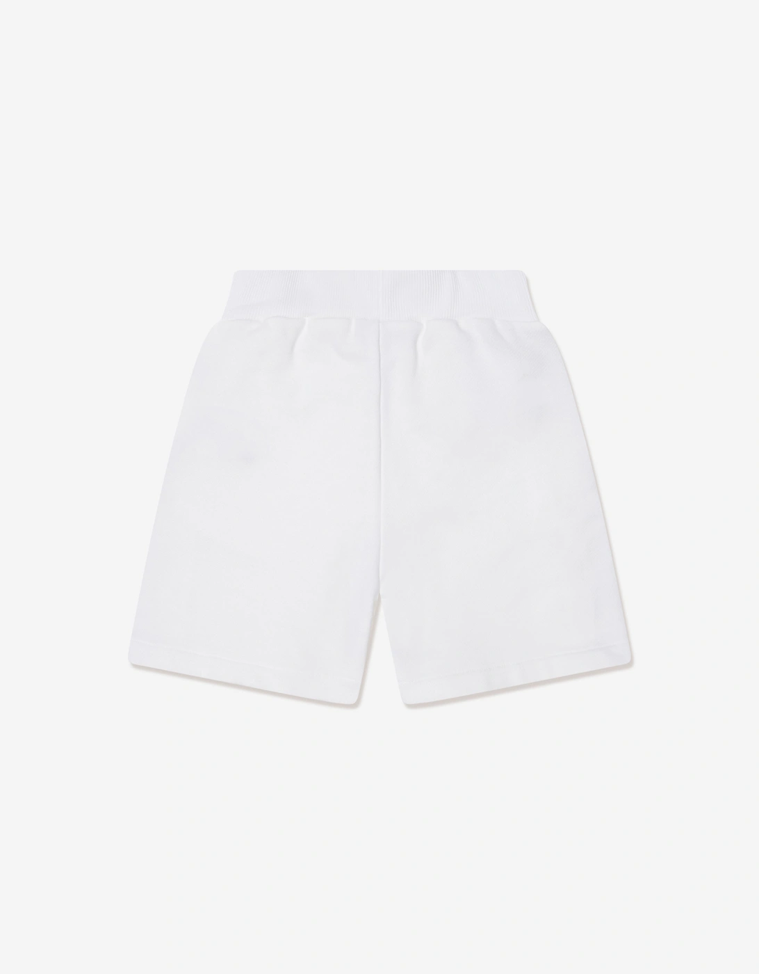 Girls Logo Jersey Shorts in White
