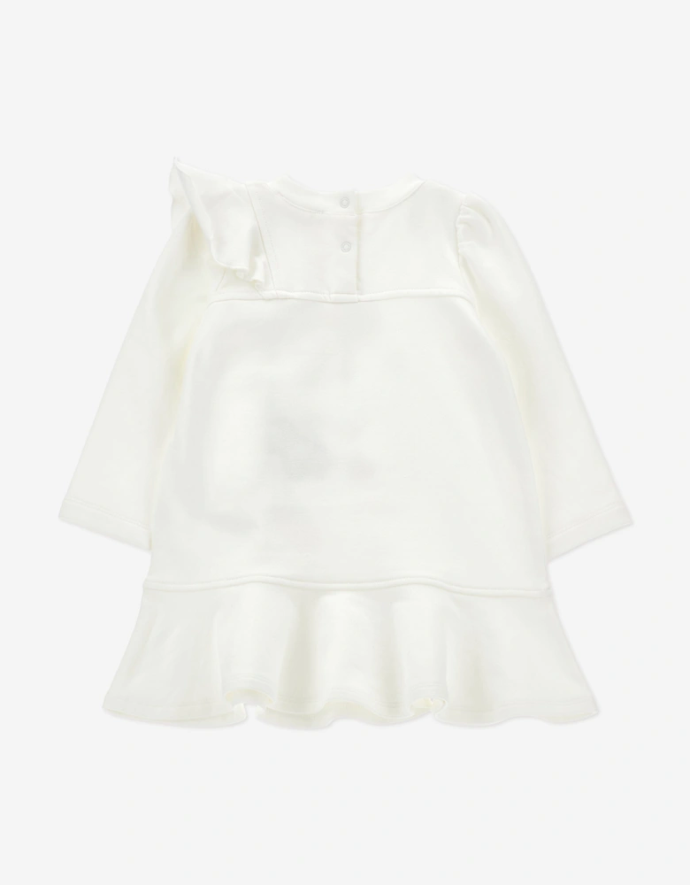 Baby Girls Minnie Mouse Dress in Ivory