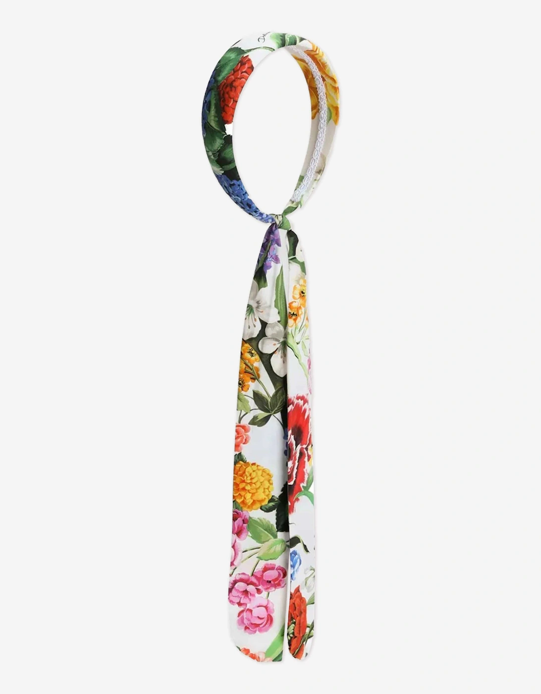 Girls Floral Print Headband in Multicolour, 3 of 2