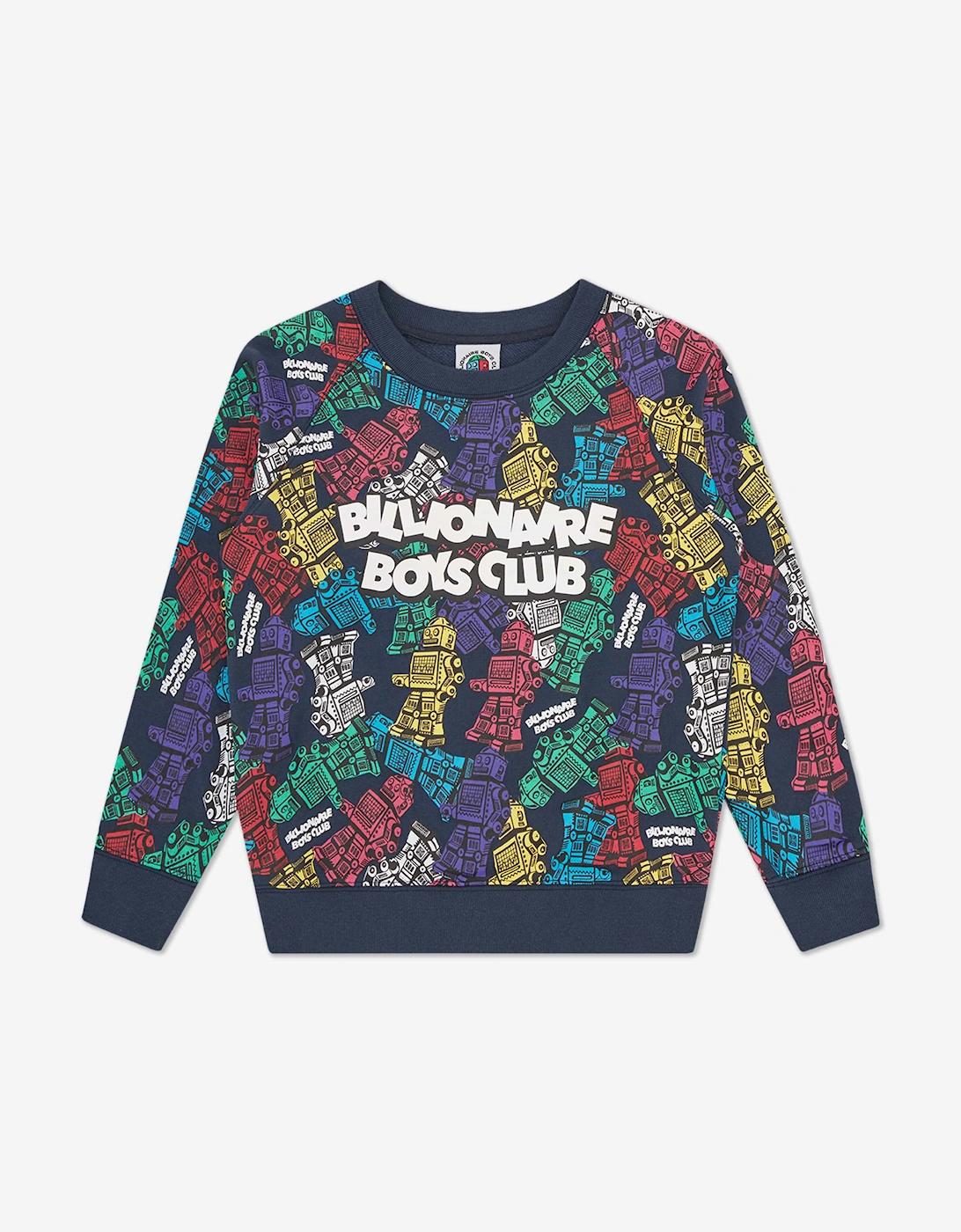 Boys Robot Sweatshirt in Multicolour, 5 of 4
