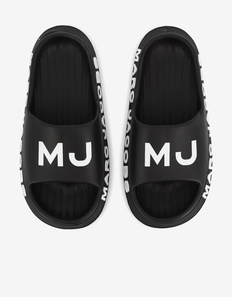Kids Logo Sliders in Black