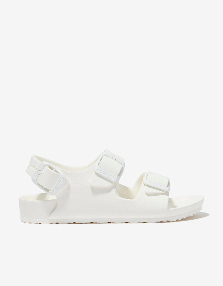 Kids Milano Eva Sandals in White