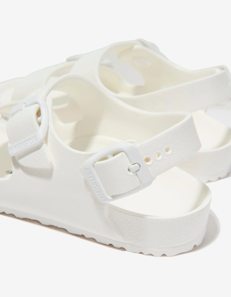 Kids Milano Eva Sandals in White