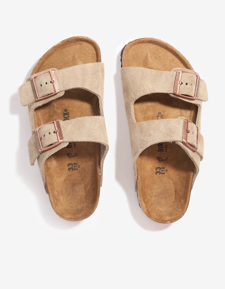 BIRKENSTOCK Kids Arizona Sandals in Taupe
