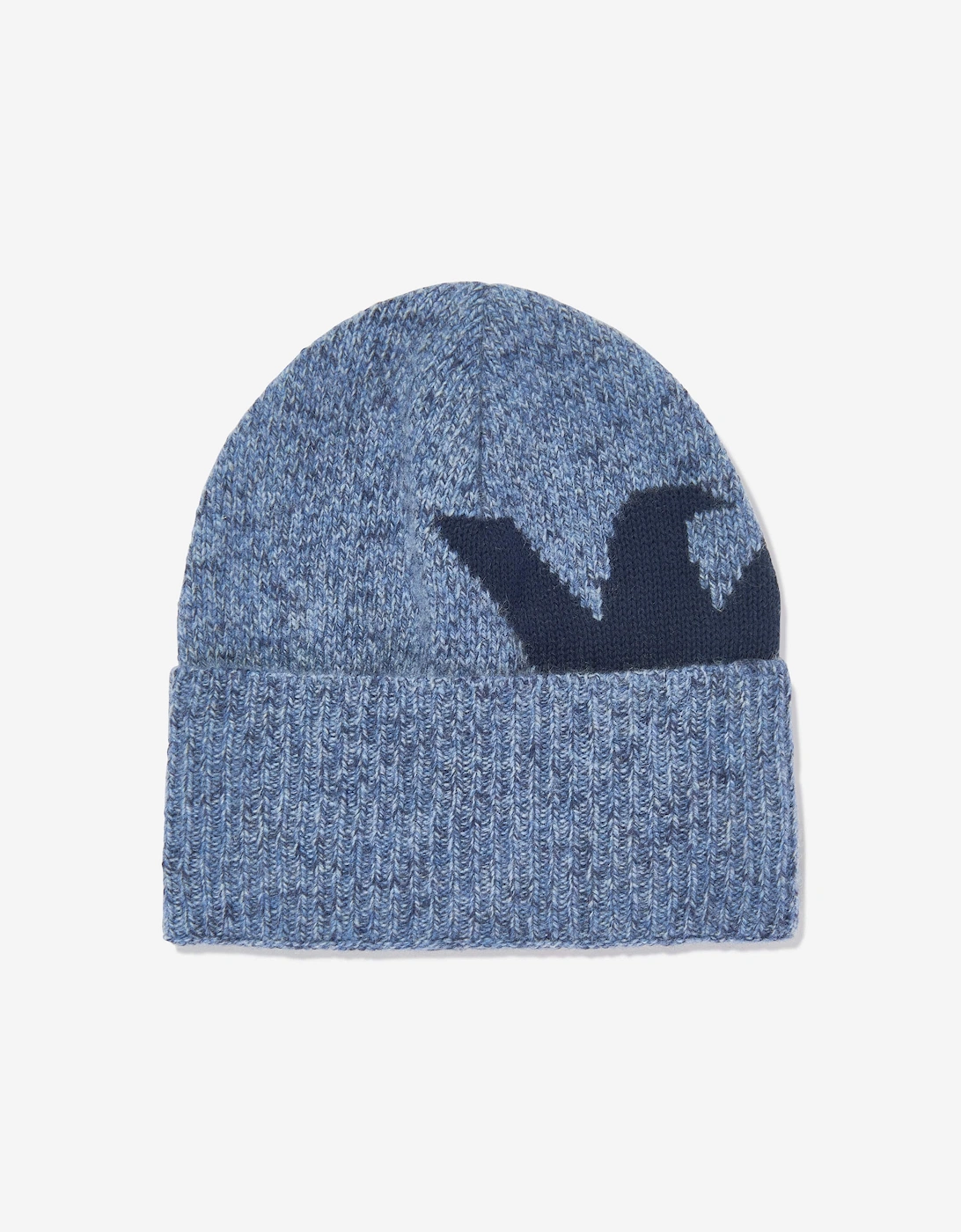 Boys Knitetd Hat and Scarf Set in Blue