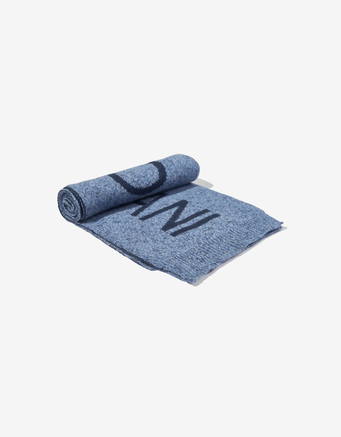 Boys Knitetd Hat and Scarf Set in Blue