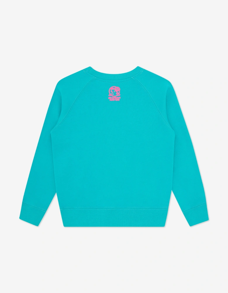 Boys Arch Logo Sweatshirt in Blue