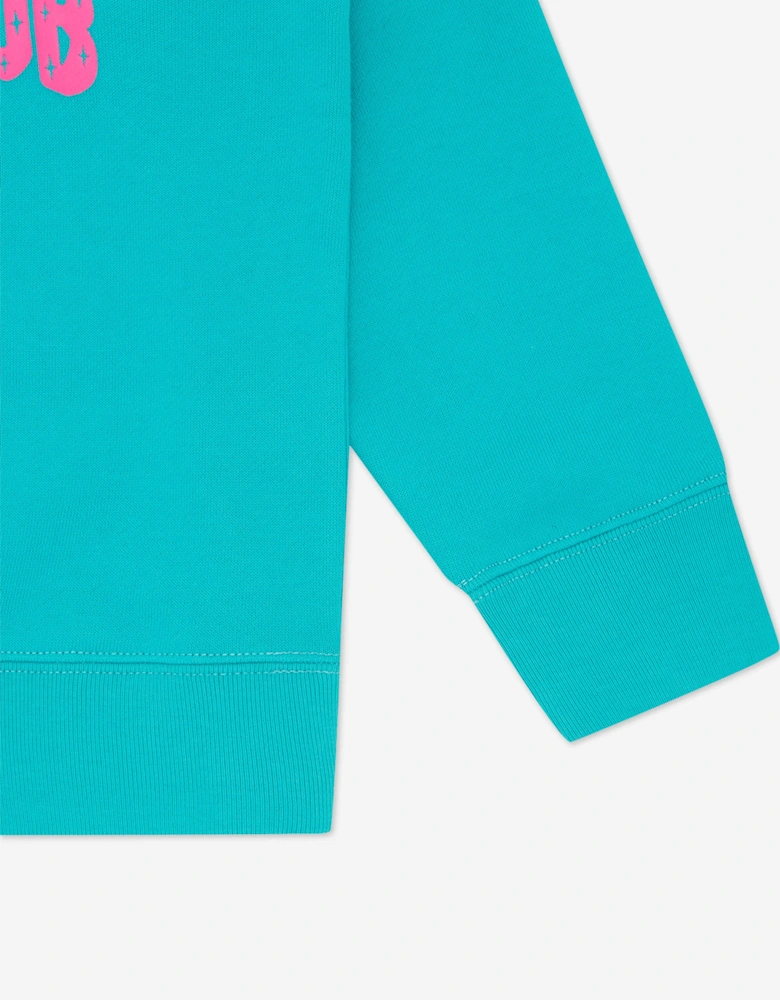 Boys Arch Logo Sweatshirt in Blue
