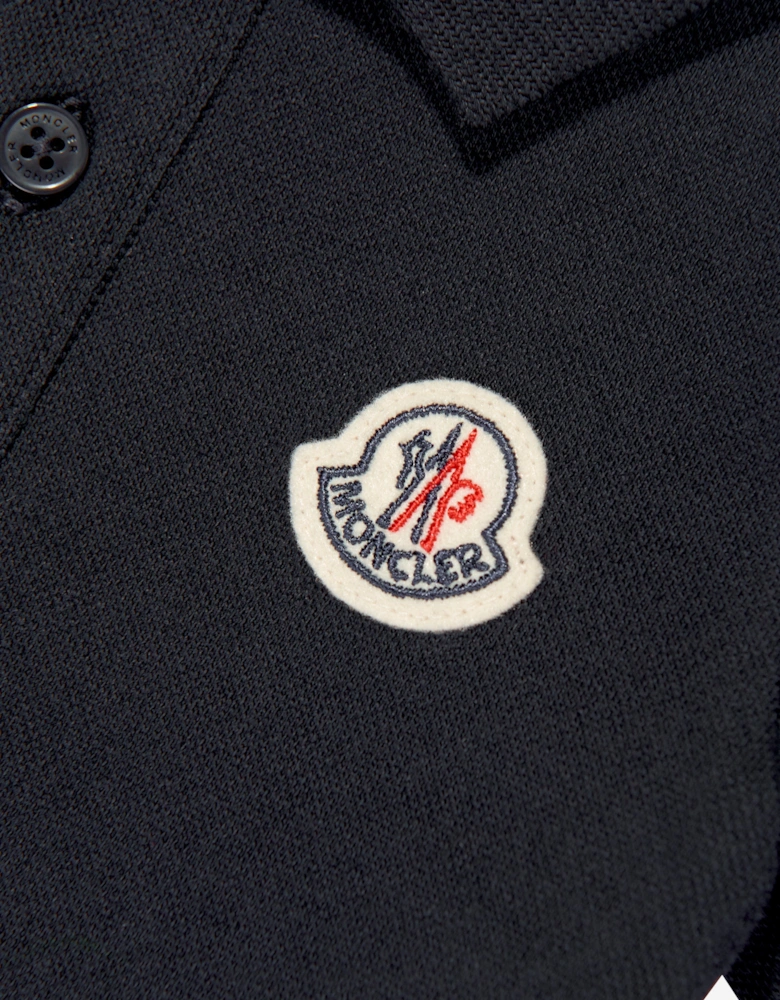Enfant Baby Boys Logo Romper in Navy