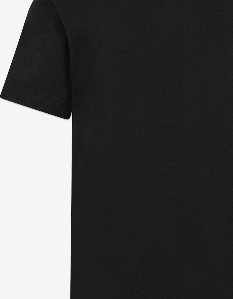 Boys Customised Air Digi T-Shirt in Black