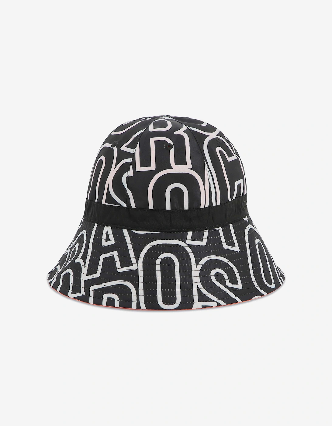 Kids Reversible Bucket Hat in Black