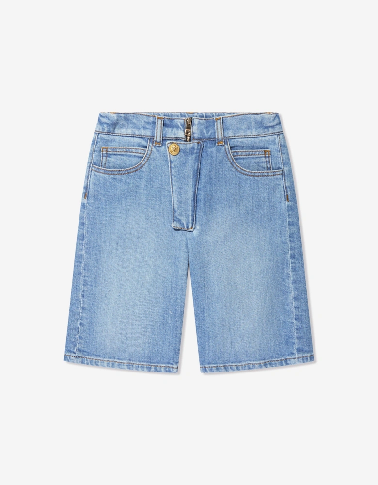 Boys Denim Shorts in Blue
