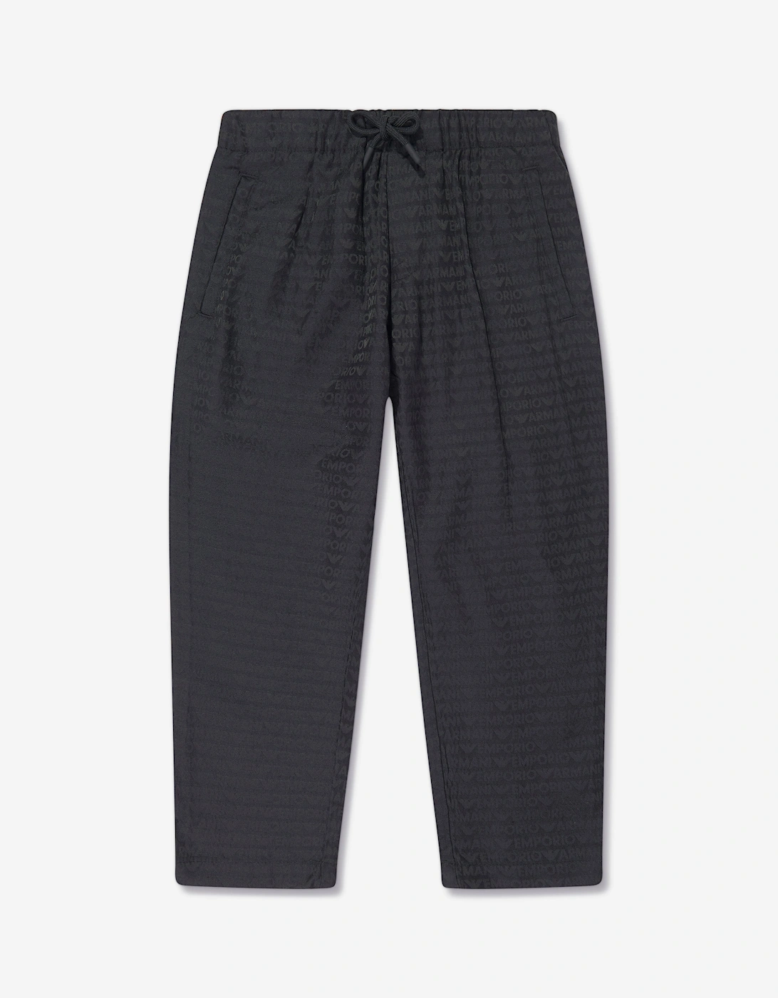 Boys Branded Trousers in Navy