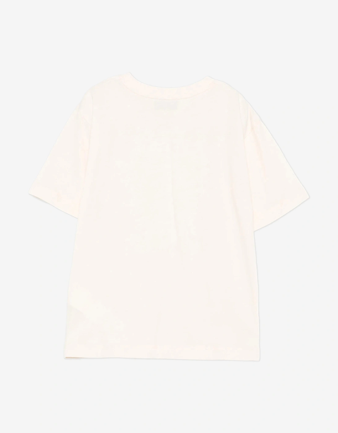 Kids Bear Logo T-Shirt in Ivory