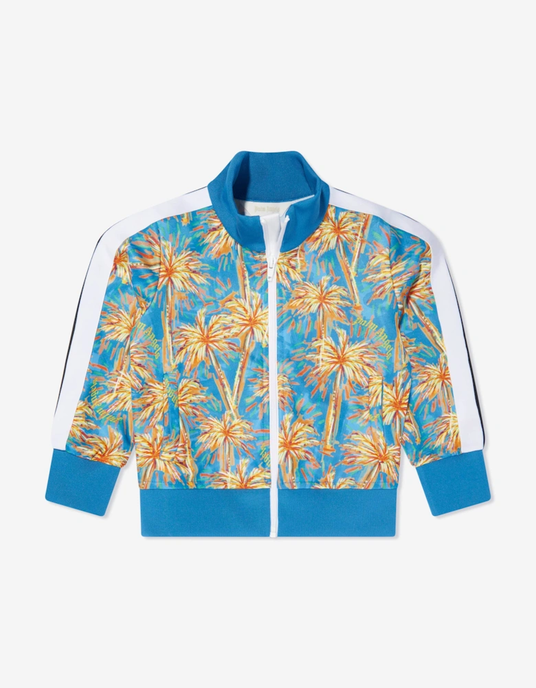 Boys PA Palms Track Jacket in Blue
