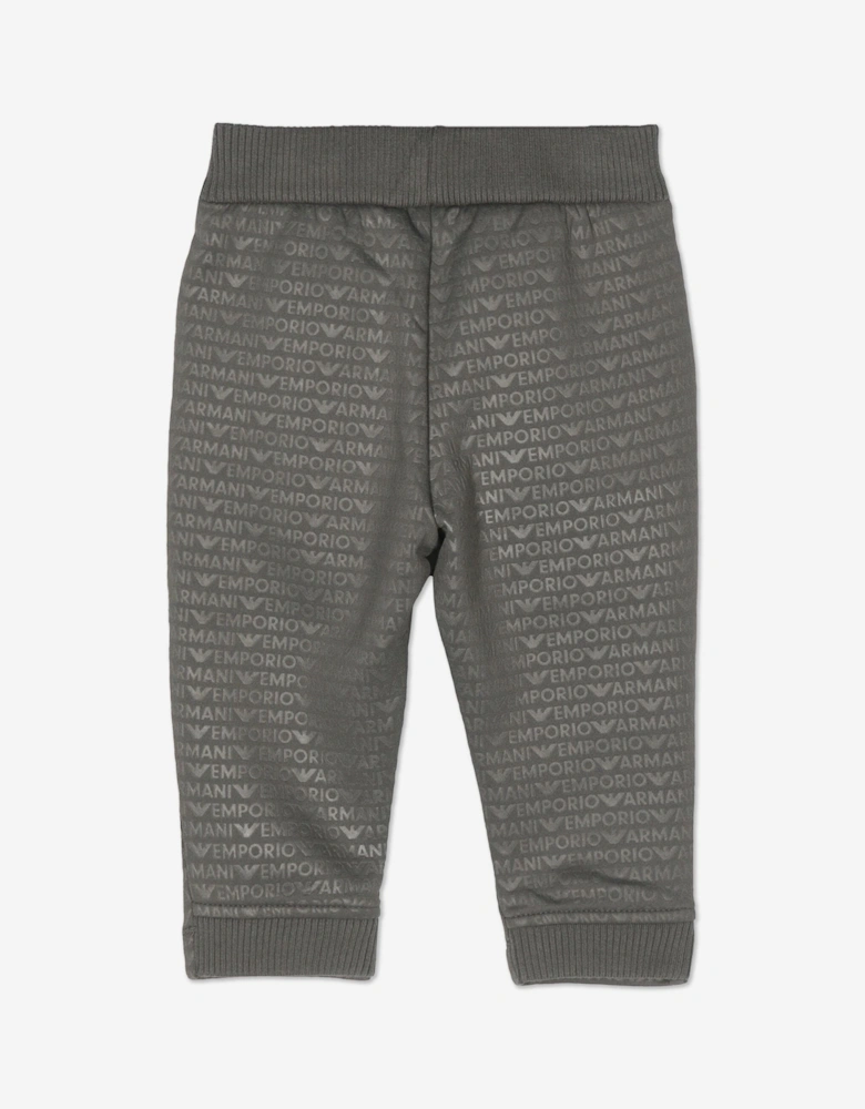 Baby Boys Logo Jogtgers in Green