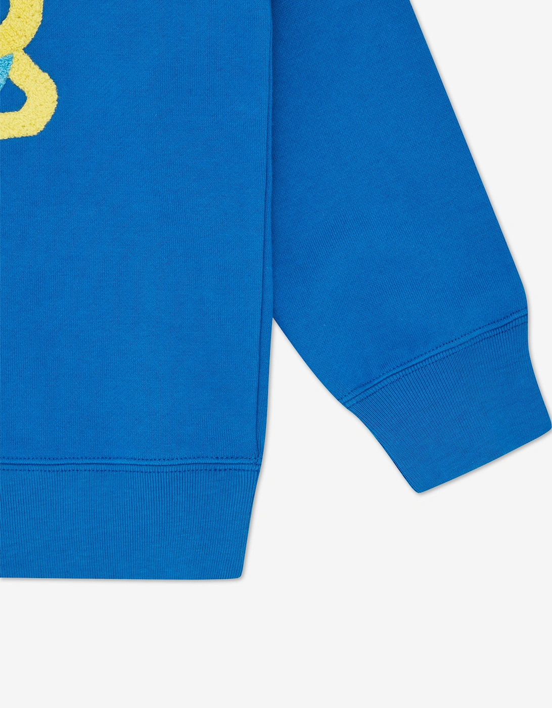 Boys Chainstitch Astro Popover Hood in Blue