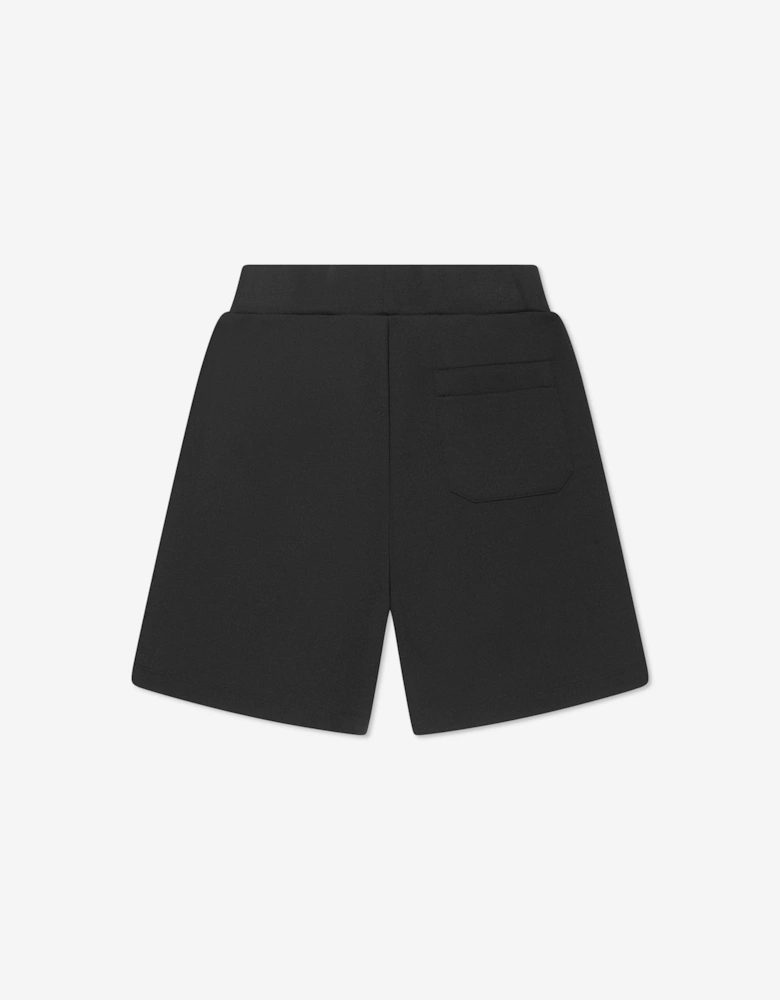 Boys Logo Jersey Shorts in Black