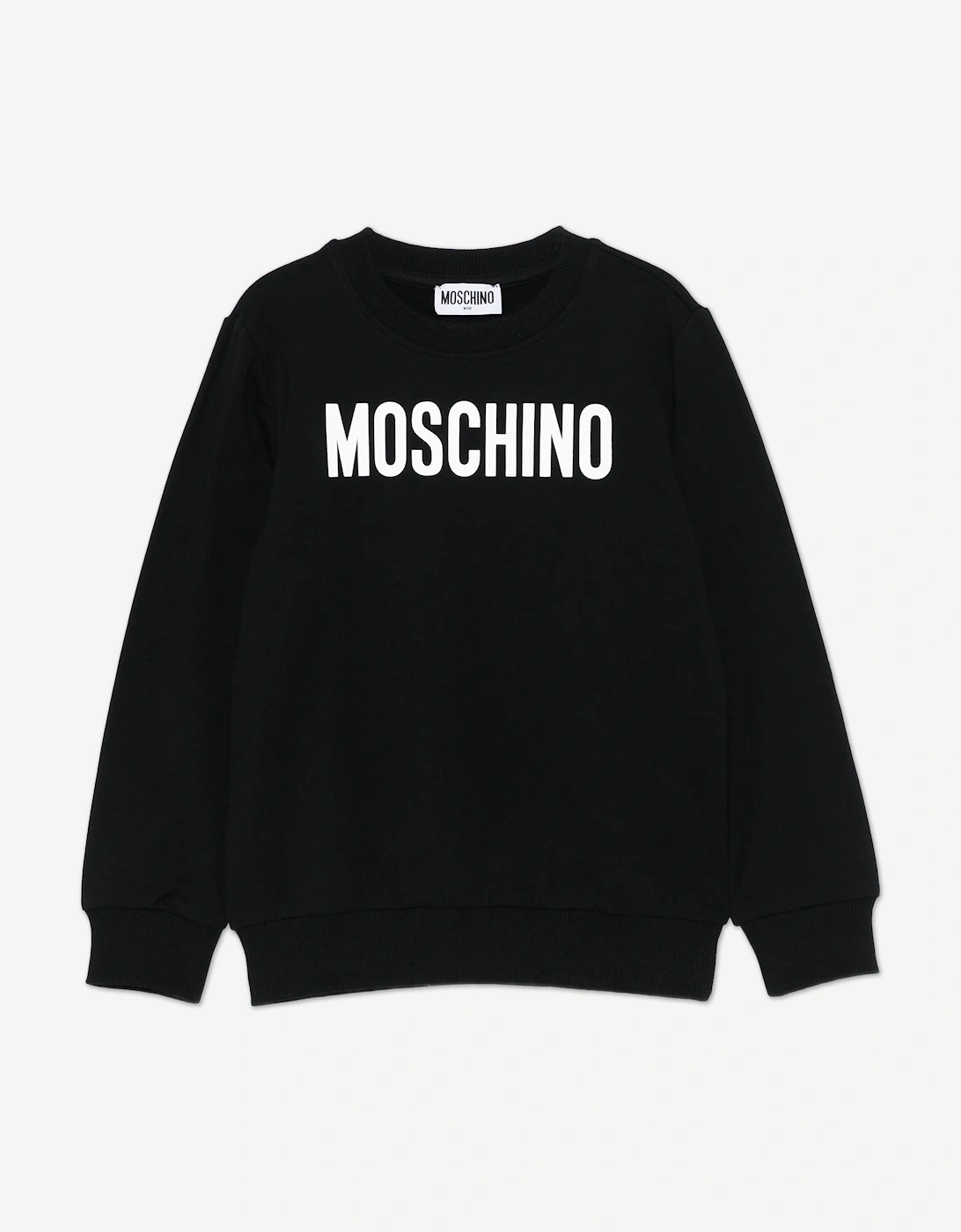 Kids Logo Sweatshirt in Black, 4 of 3