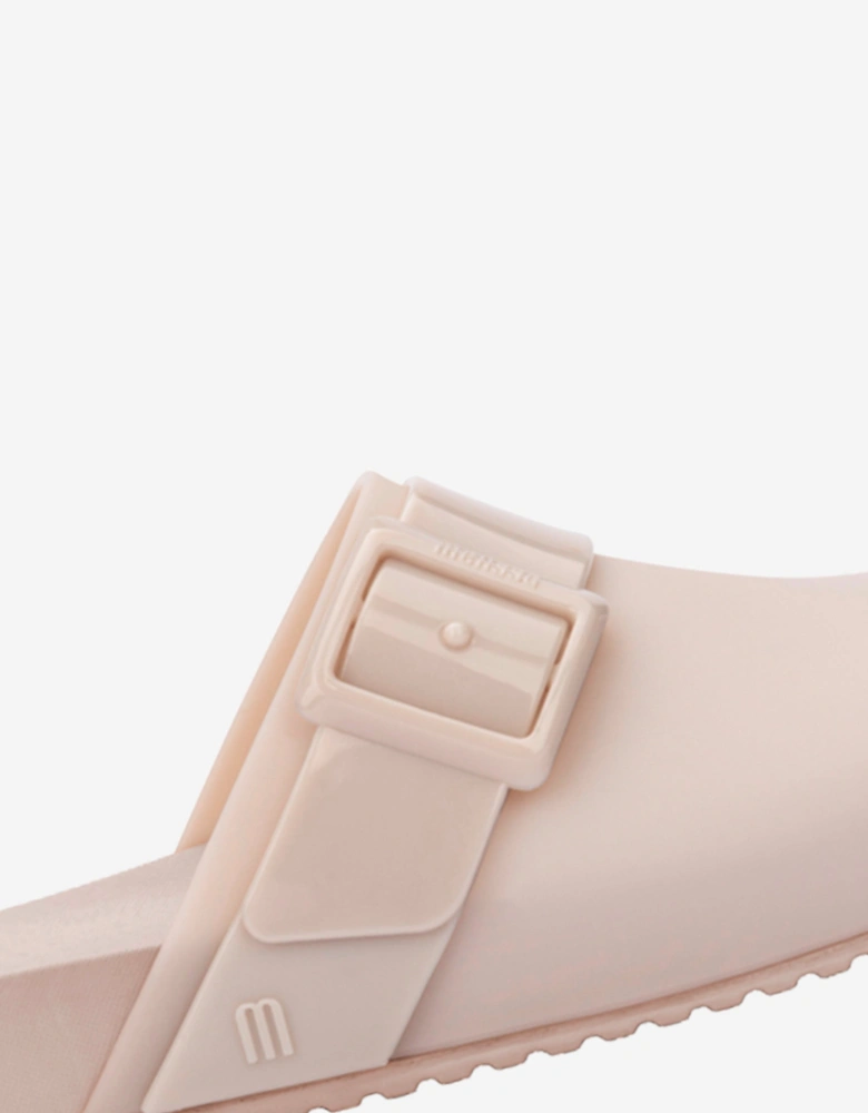 Girls Cozy Clogs in Beige