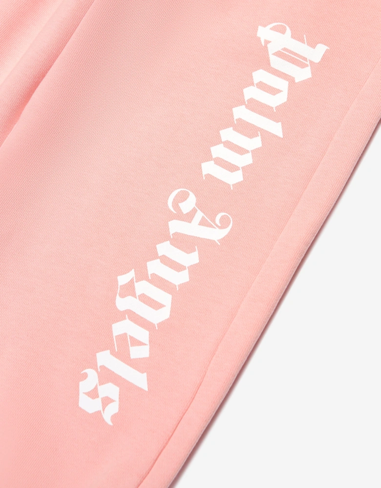 Girls Classic Overlogo Joggers in Pink